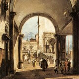 «Площадь Сан-Марко», Франческо Гварди — описание картины