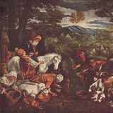 «Поклонение пастухов», Якопо Бассано — описание картины