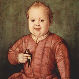 Портрет Биа Медичи, Аньоло Бронзино, 1542 г