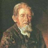 Портрет философа Соловьева, Крамской, 1885 г