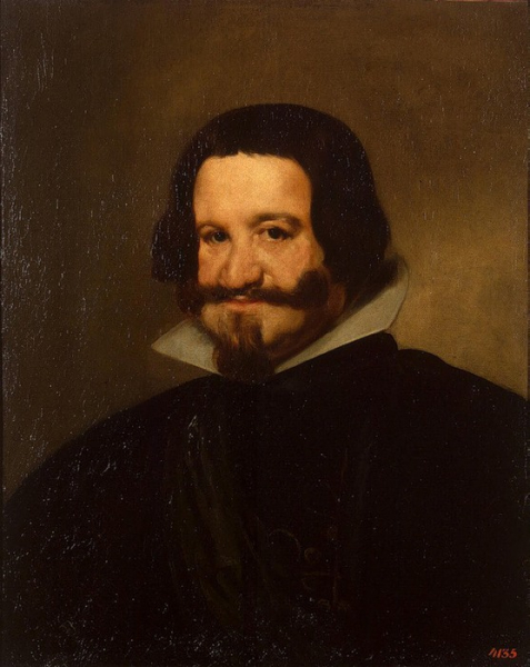 Портрет графа-герцога Оливареса, Диего Веласкес - описание