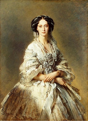 Портрет императрицы Марии Александровны, Франц Ксаверий Винтерхальтер, 1857 г