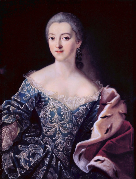 Портрет княгини Е.А. Лобановой-Ростовской, И.П. Аргунова, 1754 г