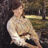 Портрет княгини Юсуповой, Серов, 1902 г