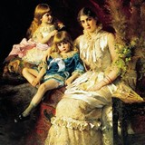 Портрет княгини Марии Николаевны, Маковский - описание