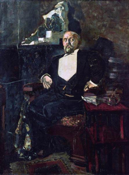Портрет Мамонтова, Врубель, 1897 г