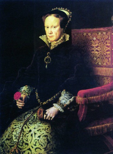 Портрет Марии Тюдор, Энтони Мор (Моро) ван Дахорст, 1554 г