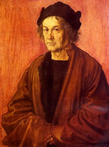 Портрет отца, Альбрехт Дюрер, 1497 г