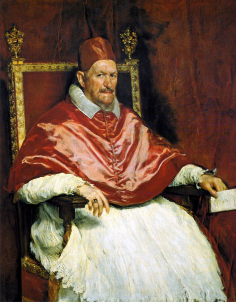 «Портрет папы Иннокентия X», Диего Веласкес