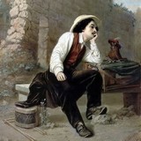 Портрет писателя Ф. М. Достоевского, Перов - описание картины