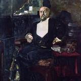 Портрет поэта Валерия Яковлевича Брюсова, Врубель, 1906 г