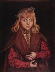 Портрет саксонского принца и принцессы, Лукас Кранах Старший