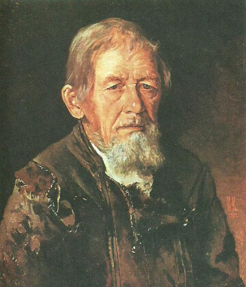 «Портрет Сказителя былины», Иван Николаевич Крамской