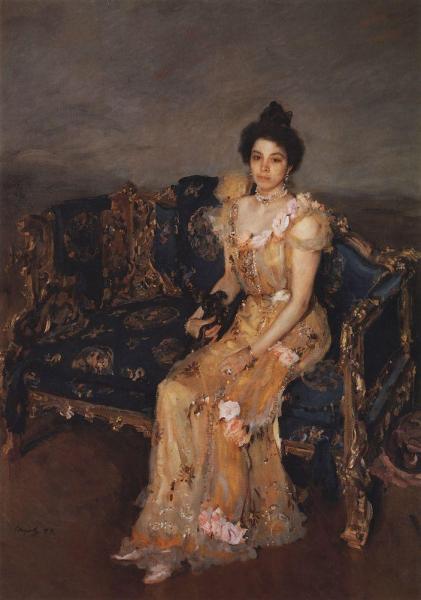 Портрет Софьи Михайловны Боткиной, Серов, 1899 г