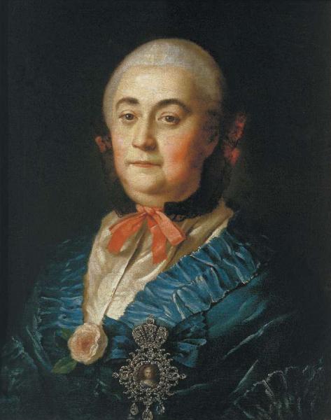Портрет государственного деятеля Измайловой, Антропова - описание
