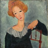 «Портрет Жанны Эбютерн в большой шляпе», Амедео Модильяни — описание картины