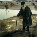 «Преподобный Сергий Радонежский», Нестеров — описание картины