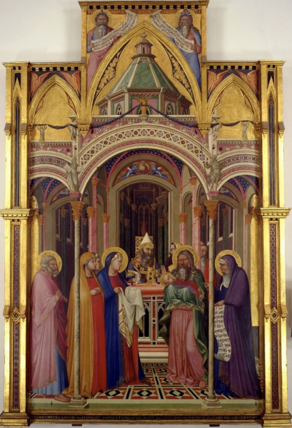 Принесение в храм, Амброджо Лоренцетти, 1342 г