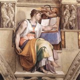 «Иеремия-пророк», Микеланджело Буонарроти — описание картины