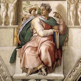 «Пророк Захария» Микеланджело Буонарроти — описание