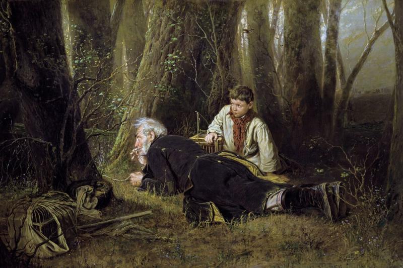 Птицелов, Перов, 1870 г