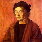 Ранний автопортрет, Альбрехт Дюрер, 1493 г