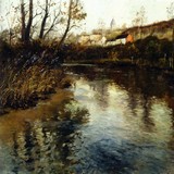 «Река», Фриц Таулов — описание картины