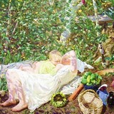 «Весна», Аркадий Пластов — описание картины, 1952 г