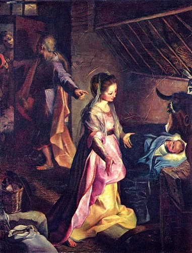 Рождение Христа, Федерико Бароччи, 1597 г