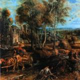 «Сад любви», Рубенс, 1632 г