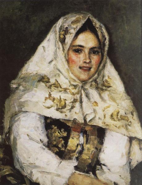 Сибирская красавица, Суриков, 1891 г