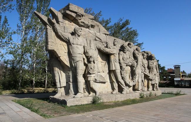 Скульптуры на Мамаевом кургане