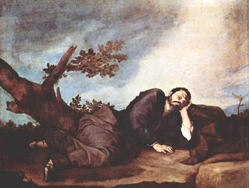 «Сон Иакова», Хусепе де Рибера — описание картины