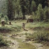 «Ворота в лесу», Шишкин — описание картины