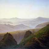 «Странник над морем тумана», Каспар Давид Фридрих — описание картины