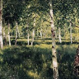 Сумерки. Стеки, Исаак Ильич Левитан, 1899 г