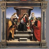 «Святой Георгий», Рафаэль Санти — описание картины