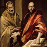 Святой Людовик, король Франции, и Паж, Эль Греко