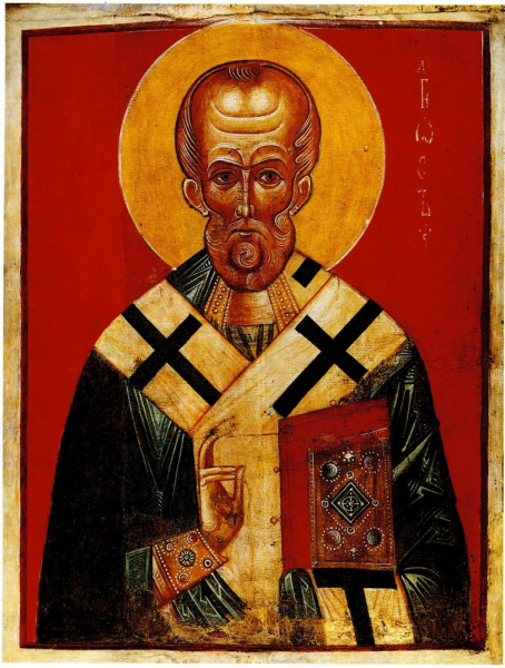 Святитель Николай (Николай Угодник), Неизвестный художник