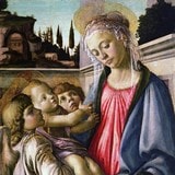 Святой Себастьян, Сандро Боттичелли — описание картины