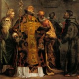 Святой Себастьян - Тициан Вечеллио