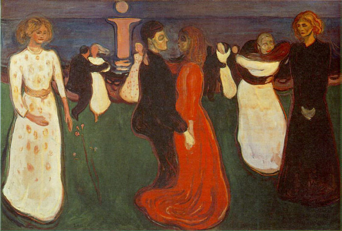 Танец жизни, Эдвард Мунк, 1899 г