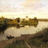 Тишина, Левитан, 1898 г