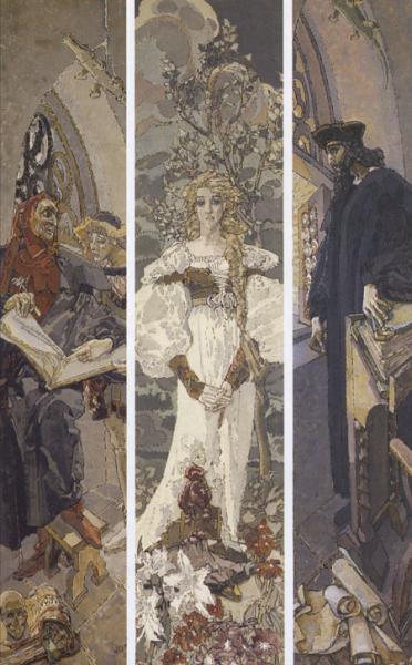 Триптих Фауст, Михаил Врубель, 1896 г