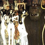 Унтерах, Усадьба на озере Аттерзее, Густав Климт, 1908 г