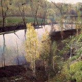 «В Абрамцевском парке», Илья Семенович Остроухов — описание картины
