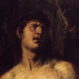 Венера, завязывающая глаза Купидону, Тициан Вечеллио