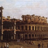 Вид на Дворец дожей в Венеции, канал Антонио (Каналетто)