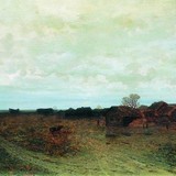«Закат в степи», Архип Иванович Куинджи — описание картины
