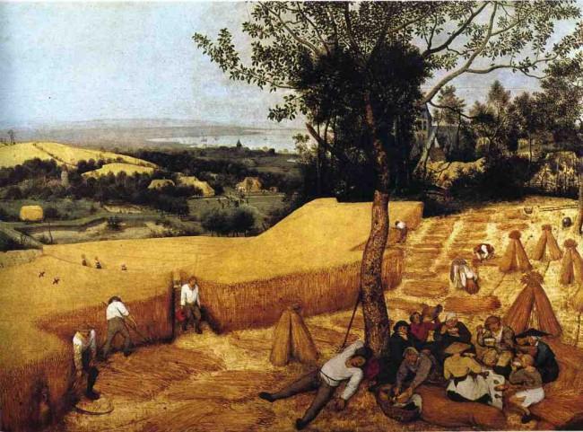 «Урожай», Питер Брейгель Старший — описание картины